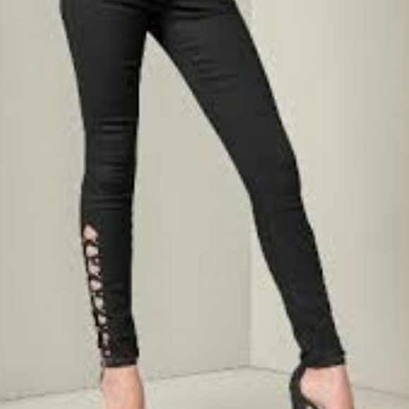 NEW BUM LIFTER LATICE JEANS - Picture 3 of 3